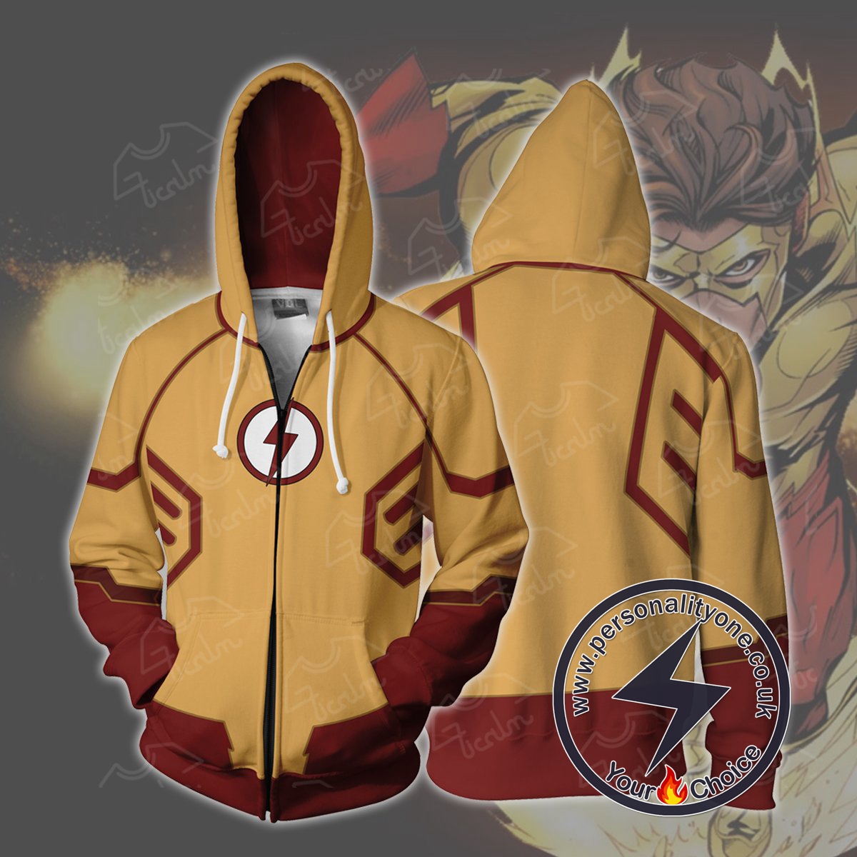 Kid Flash Hoodie Jacket